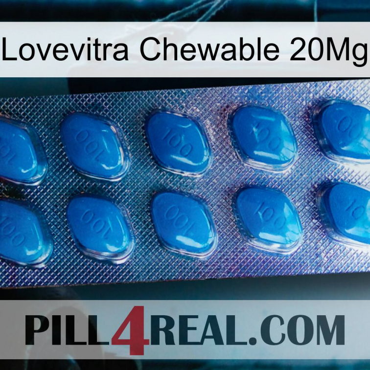 Lovevitra Chewable 20Mg viagra1